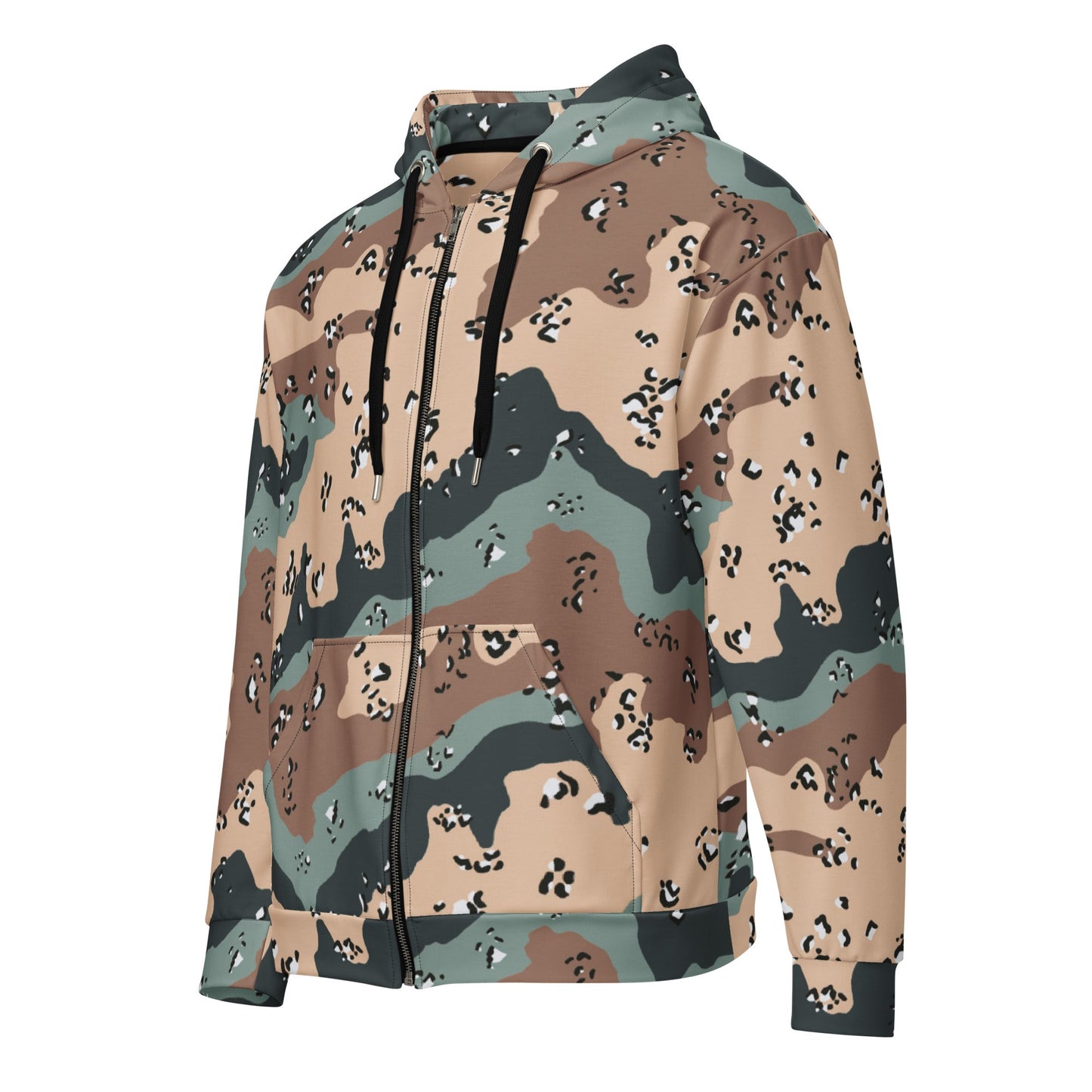 Kazakhstan Chocolate Chip CAMO Unisex zip hoodie - Zip Hoodies