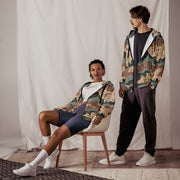 Chocolate Chip Kazakhstan Steppe CAMO Unisex Zip Hoodie