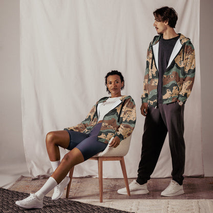 Kazakhstan Chocolate Chip CAMO Unisex zip hoodie - Zip Hoodies