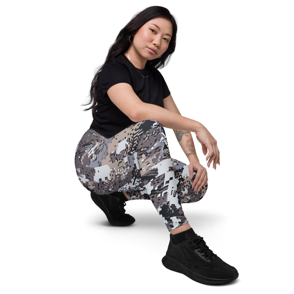 Kenai Hunting Alpine CAMO Leggings with pockets - Womens With Pockets