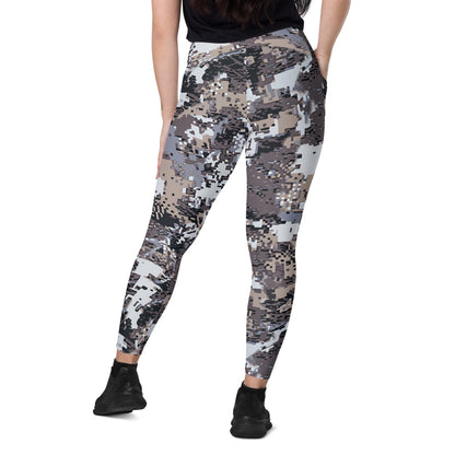 Kenai Hunting Alpine CAMO Leggings with pockets - Womens With Pockets