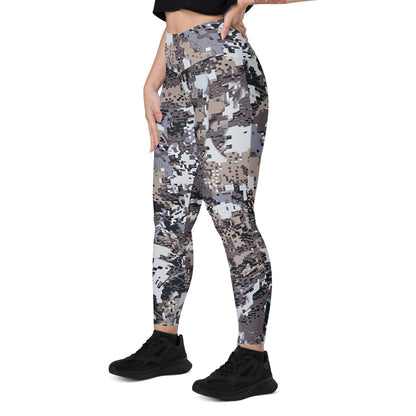 Kenai Hunting Alpine CAMO Leggings with pockets - Womens With Pockets