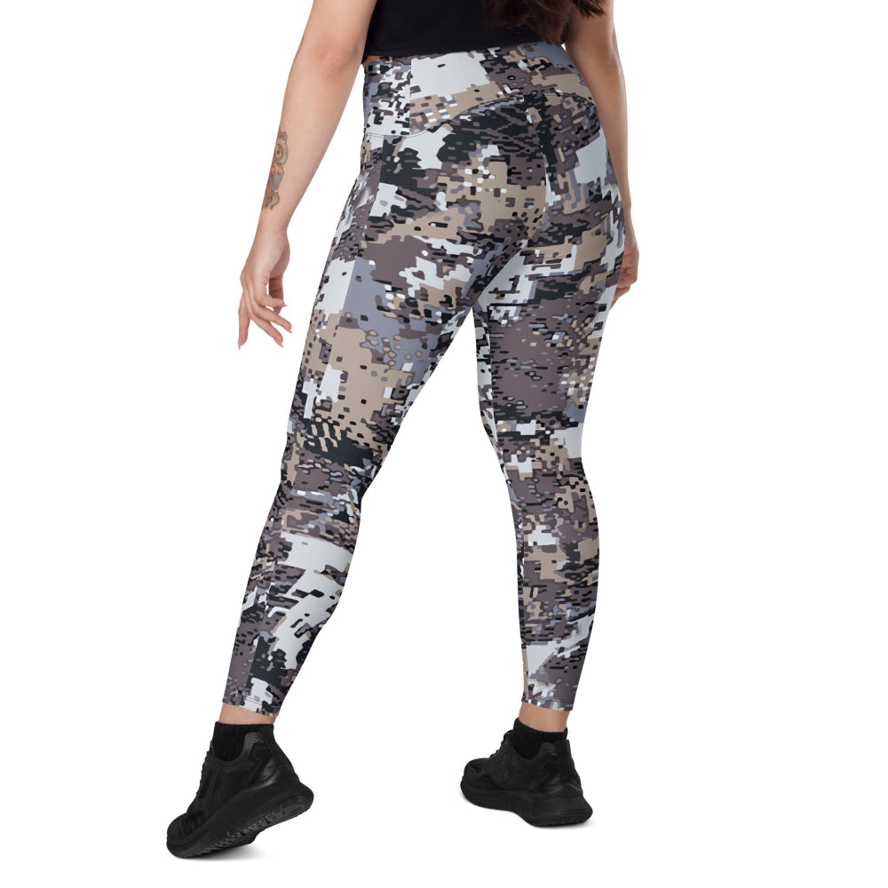 Kenai Hunting Alpine CAMO Leggings with pockets - Womens With Pockets