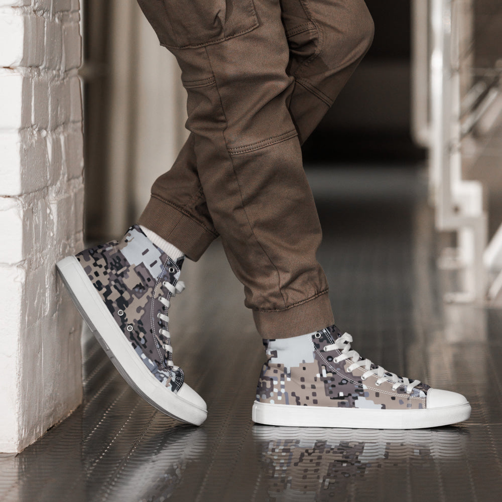 Kenai Hunting Alpine CAMO Men’s high top canvas shoes - 5 - Mens High Top Canvas Shoes