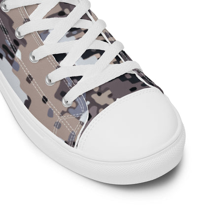 Kenai Hunting Alpine CAMO Men’s high top canvas shoes - Mens High Top Canvas Shoes