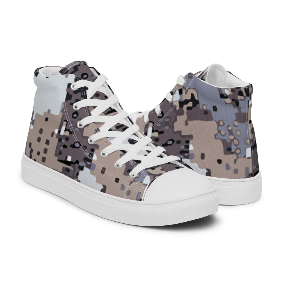 Kenai Hunting Alpine CAMO Men’s high top canvas shoes - Mens High Top Canvas Shoes