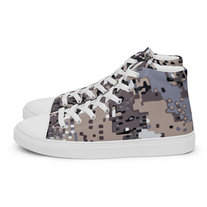 Kenai Hunting Alpine CAMO Men’s high top canvas shoes - Mens High Top Canvas Shoes