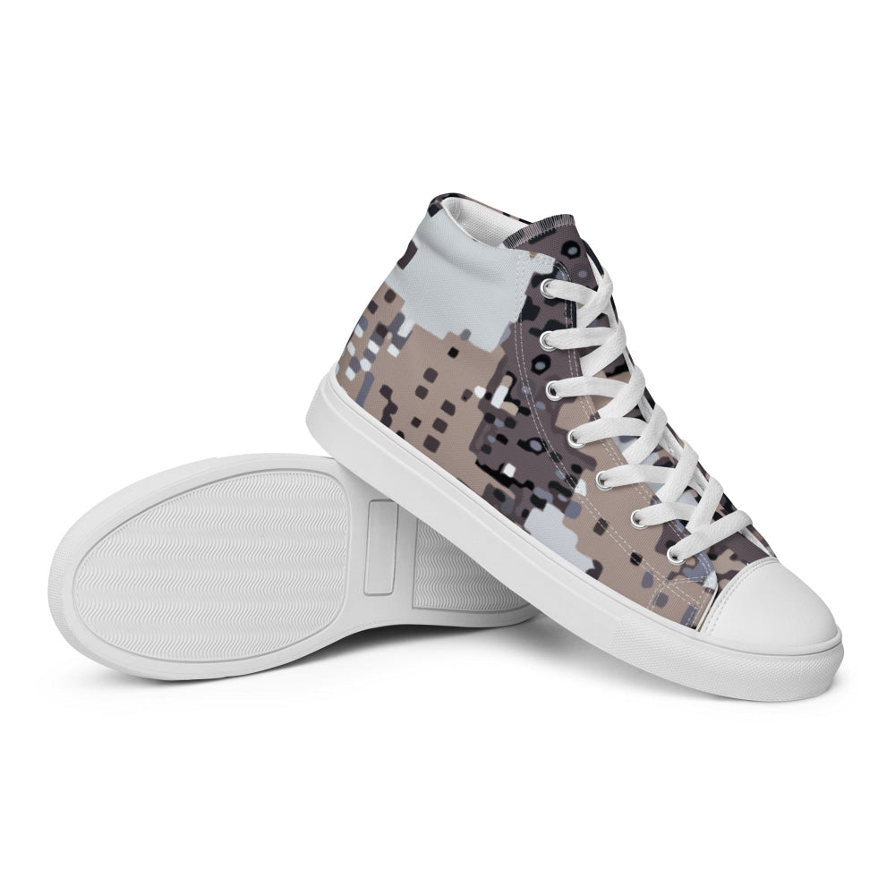 Kenai Hunting Alpine CAMO Men’s high top canvas shoes - Mens High Top Canvas Shoes