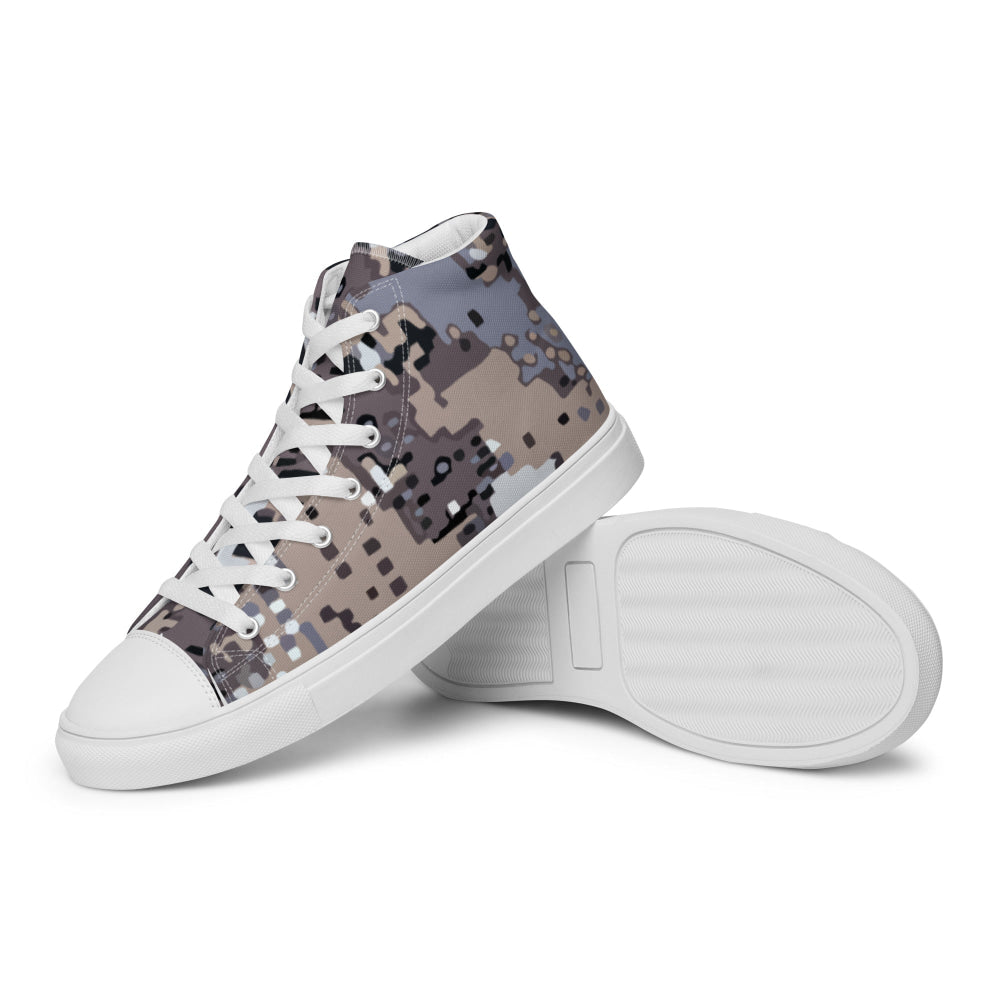 Kenai Hunting Alpine CAMO Men’s high top canvas shoes - Mens High Top Canvas Shoes