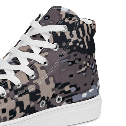 Kenai Hunting Alpine CAMO Men’s high top canvas shoes - Mens High Top Canvas Shoes