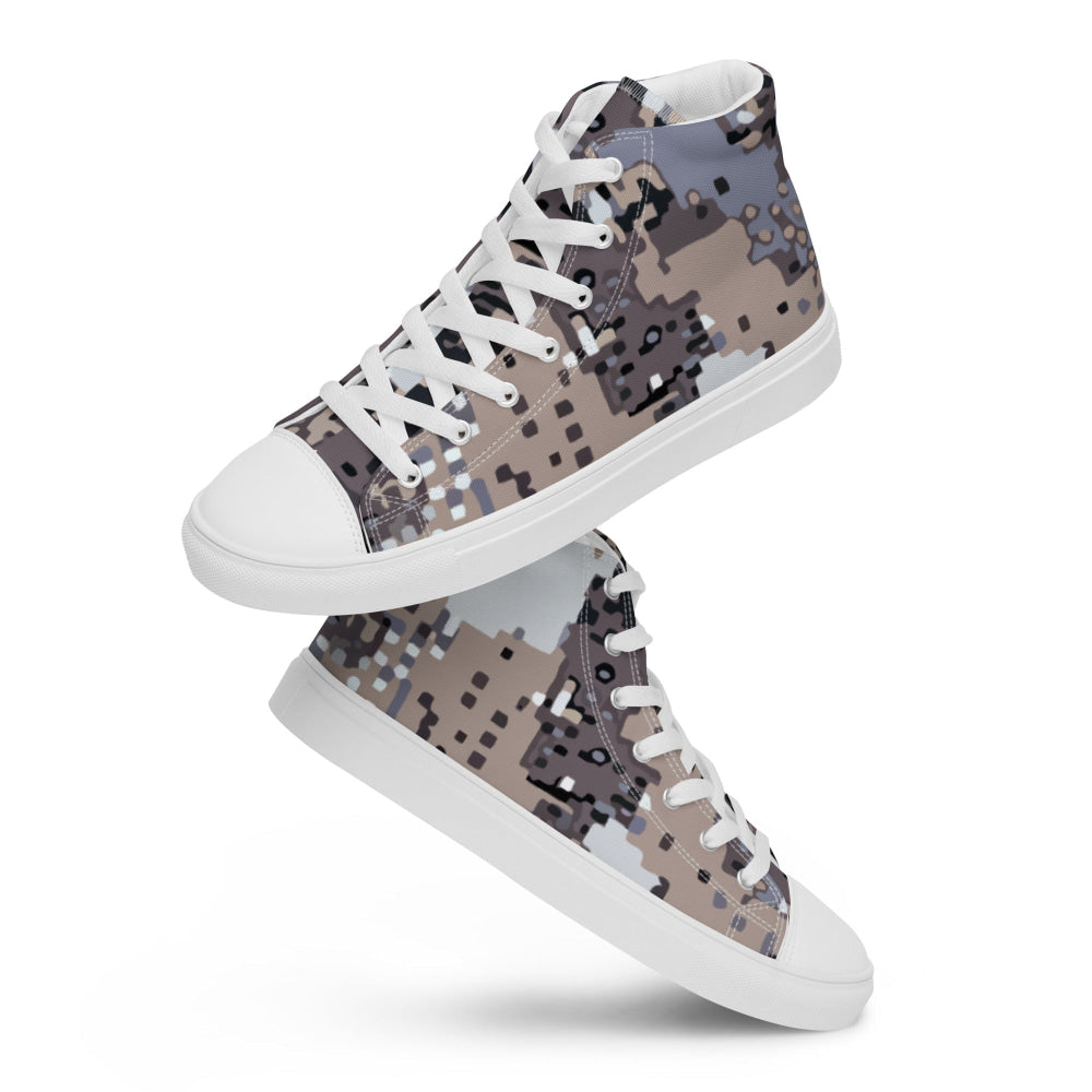 Kenai Hunting Alpine CAMO Men’s high top canvas shoes - Mens High Top Canvas Shoes