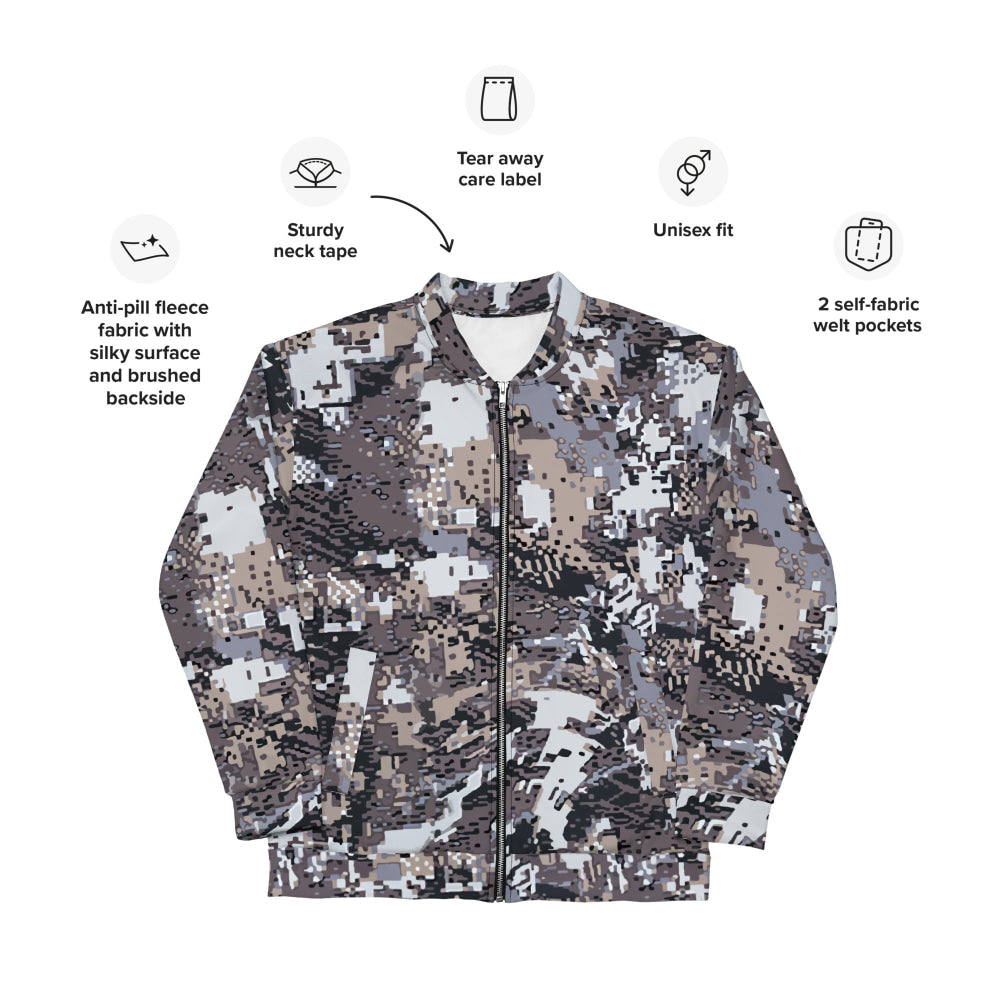 Kenai Hunting Alpine CAMO Unisex Bomber Jacket