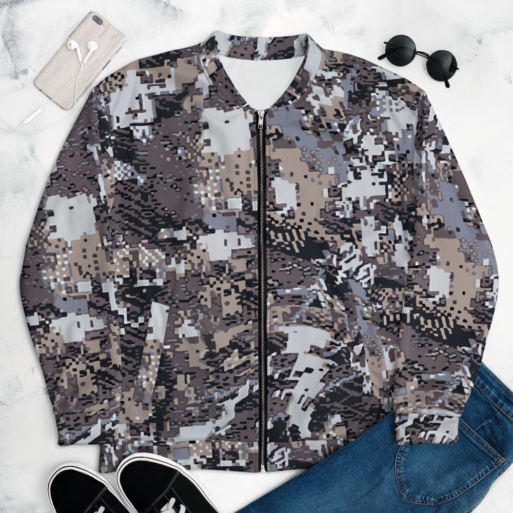 Kenai Hunting Alpine CAMO Unisex Bomber Jacket - XS