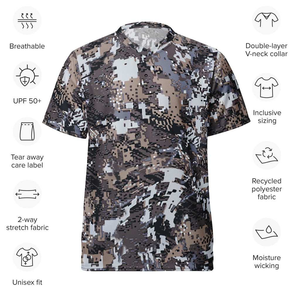 Kenai Hunting Alpine CAMO unisex sports jersey - Unisex Sports Jersey