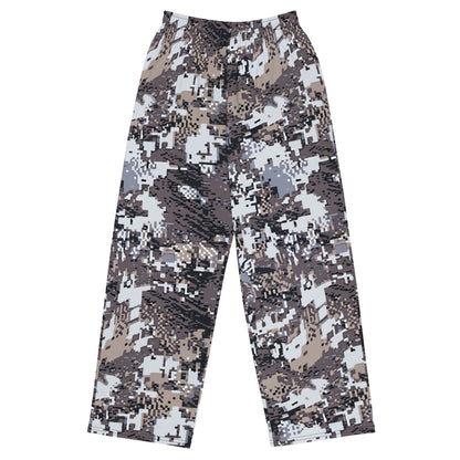 Kenai Hunting Alpine CAMO unisex wide-leg pants - 2XS - Unisex Wide-Leg Pants