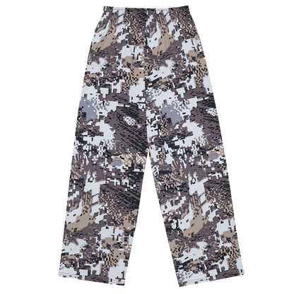 Kenai Hunting Alpine CAMO unisex wide-leg pants - Unisex Wide-Leg Pants