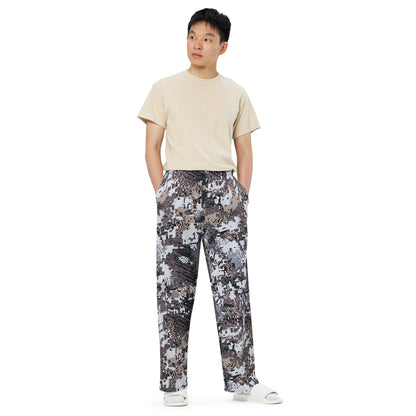 Kenai Hunting Alpine CAMO unisex wide-leg pants - Unisex Wide-Leg Pants