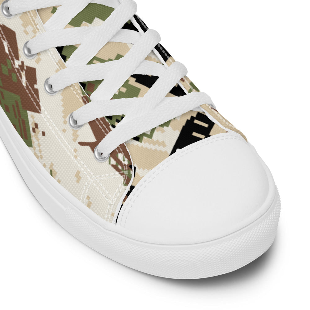 Kenai Hunting Sub-Alpine CAMO Men’s high top canvas shoes - Mens High Top Canvas Shoes