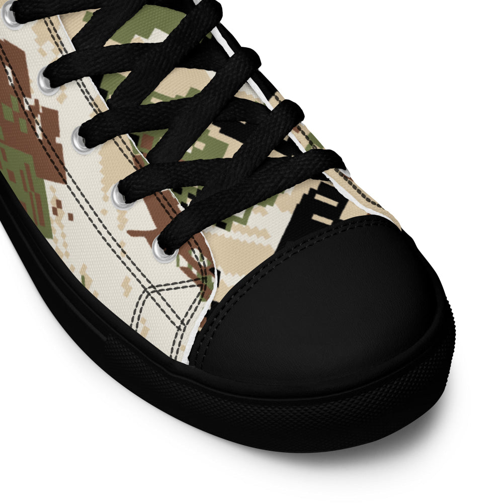 Kenai Hunting Sub-Alpine CAMO Men’s high top canvas shoes - Mens High Top Canvas Shoes