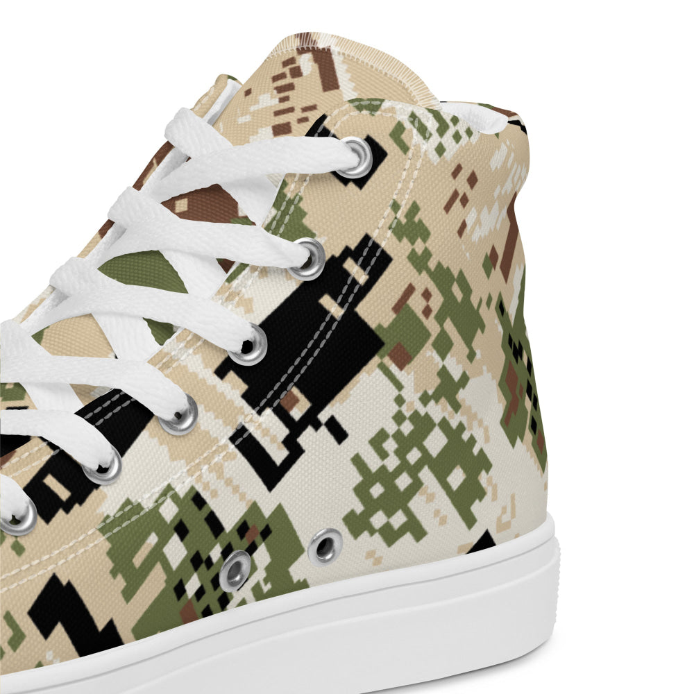 Kenai Hunting Sub-Alpine CAMO Men’s high top canvas shoes - Mens High Top Canvas Shoes