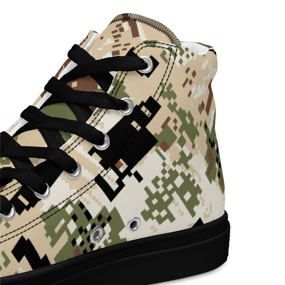 Kenai Hunting Sub-Alpine CAMO Men’s high top canvas shoes - Mens High Top Canvas Shoes