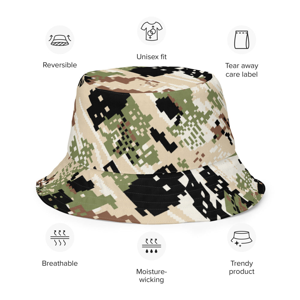 Kenai Hunting Sub-Alpine CAMO Reversible bucket hat - Bucket Hat