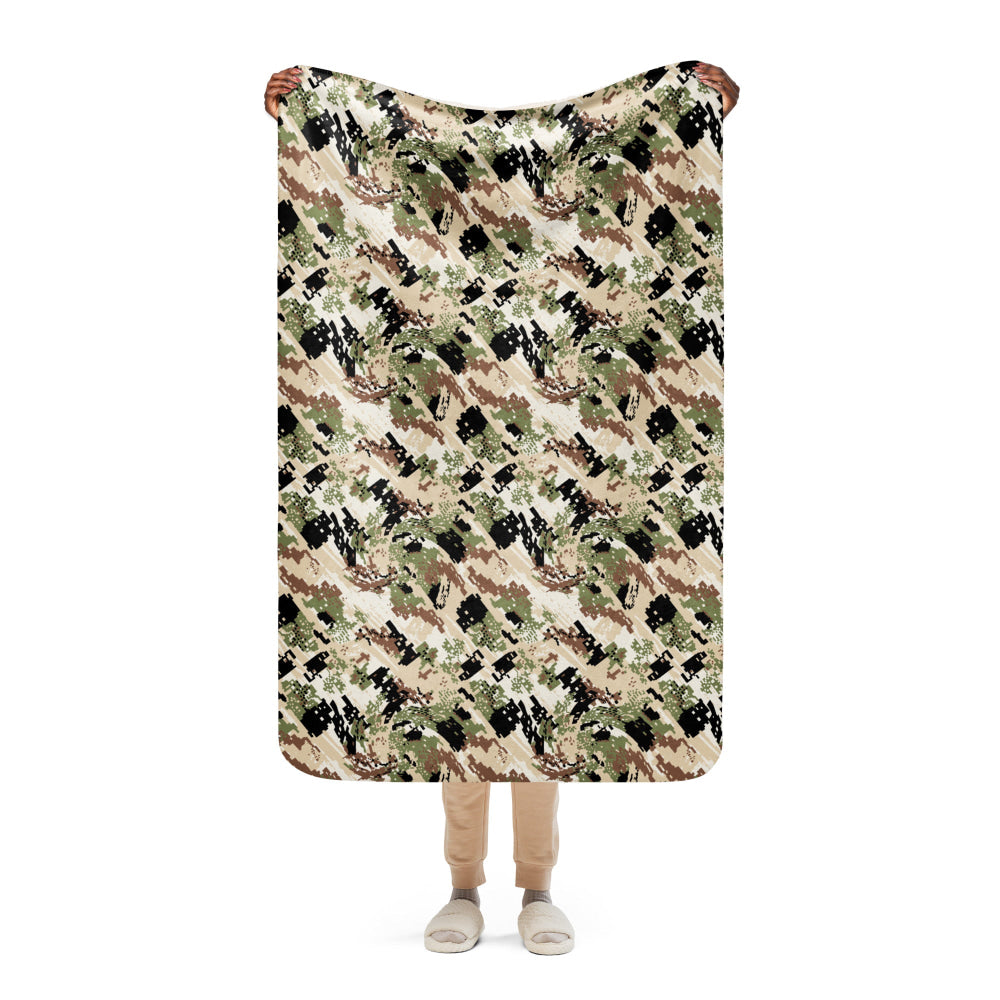 Kenai Hunting Sub-Alpine CAMO Sherpa blanket - 37″×57″ - Blanket