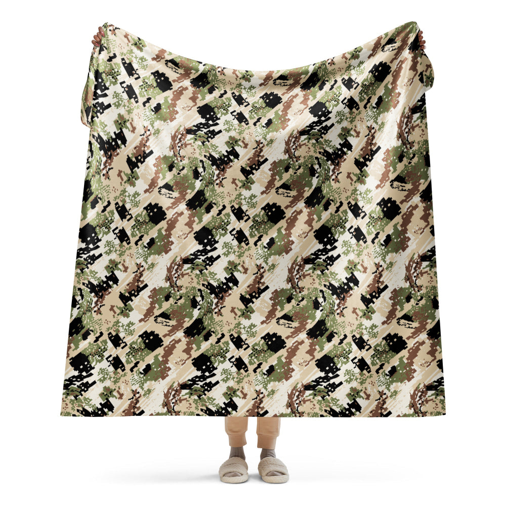 Kenai Hunting Sub-Alpine CAMO Sherpa blanket - 60″×80″ - Blanket