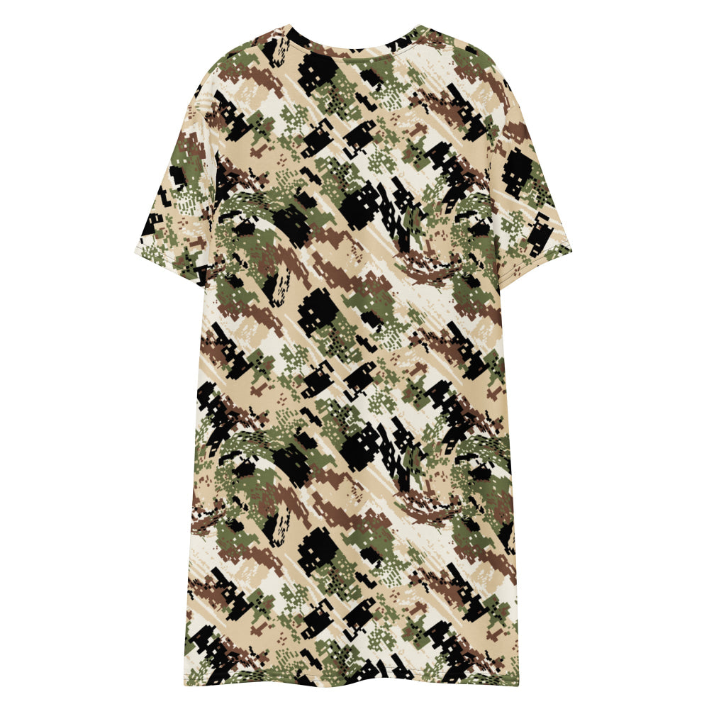 Kenai Hunting Sub-Alpine CAMO T-shirt dress - Womens T-Shirt Dress