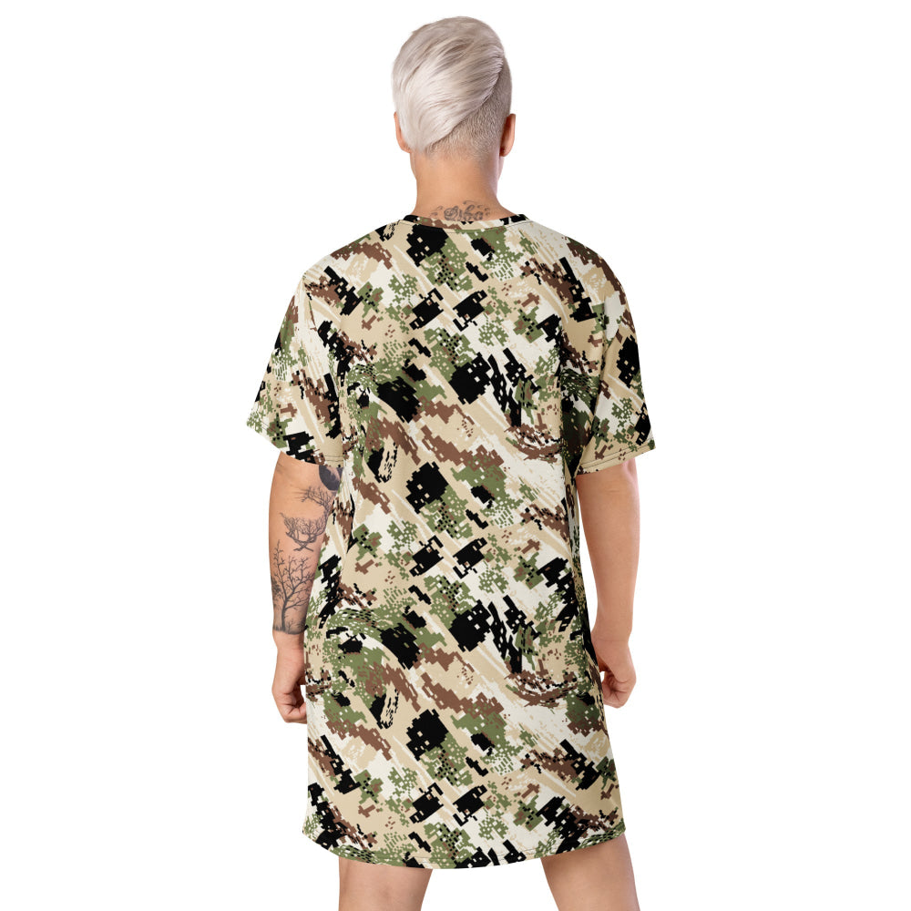 Kenai Hunting Sub-Alpine CAMO T-shirt dress - Womens T-Shirt Dress