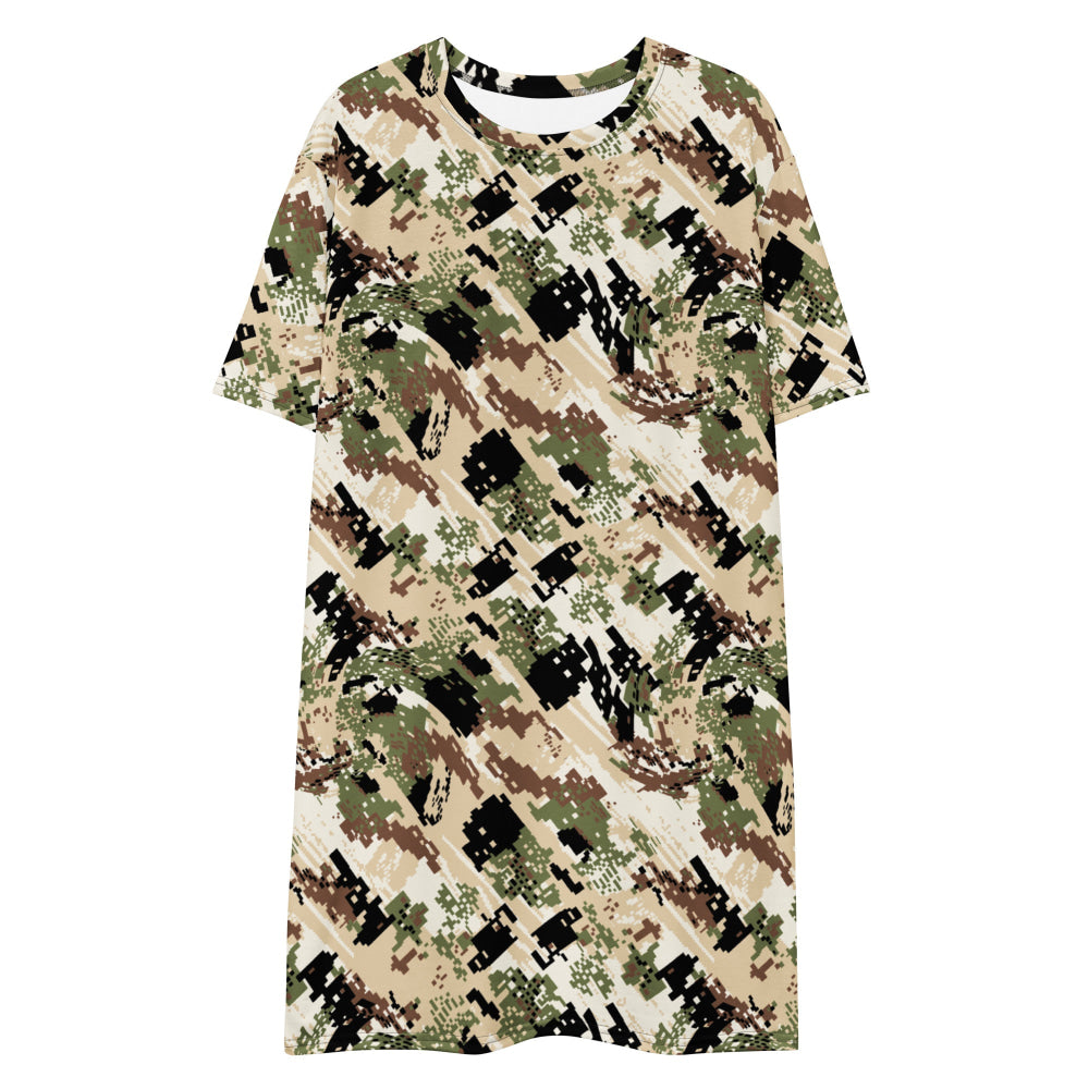 Kenai Hunting Sub-Alpine CAMO T-shirt dress - Womens T-Shirt Dress