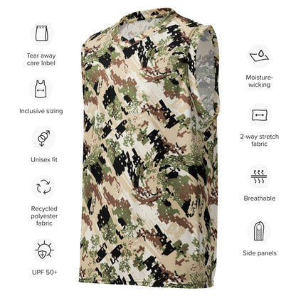 Kenai Hunting Sub-Alpine CAMO unisex basketball jersey - Unisex Basketball Jersey