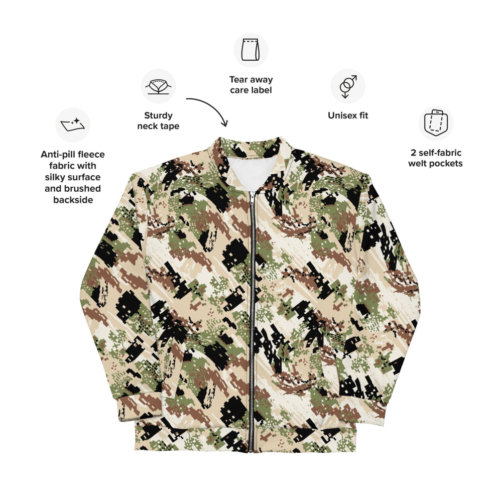 Kenai Hunting Sub-Alpine CAMO Unisex Bomber Jacket