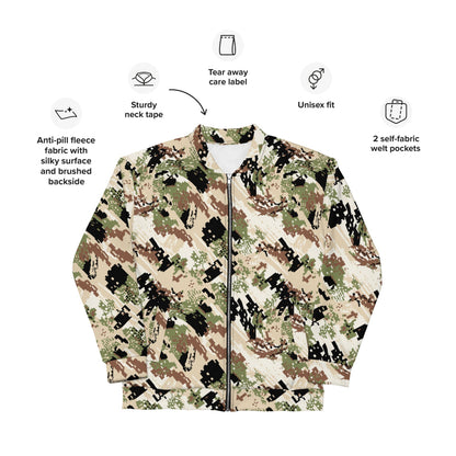 Kenai Hunting Sub-Alpine CAMO Unisex Bomber Jacket