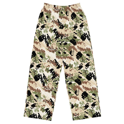 Kenai Hunting Sub-Alpine CAMO unisex wide-leg pants - 2XS - Unisex Wide-Leg Pants