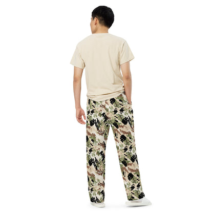 Kenai Hunting Sub-Alpine CAMO unisex wide-leg pants - Unisex Wide-Leg Pants