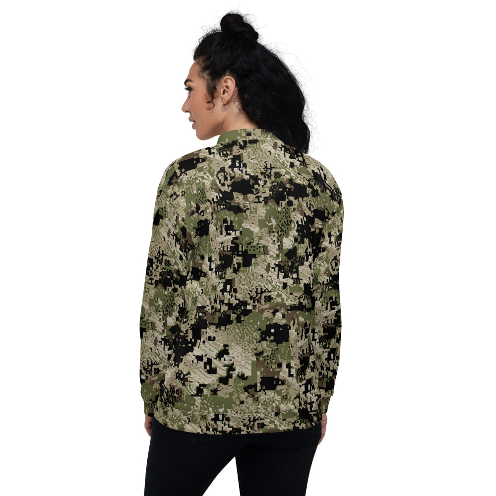 Kenai Hunting Temperate CAMO Unisex Bomber Jacket