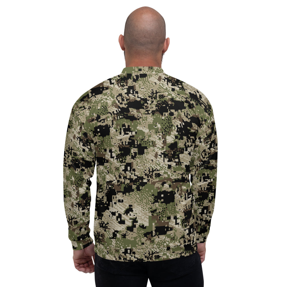 Kenai Hunting Temperate CAMO Unisex Bomber Jacket