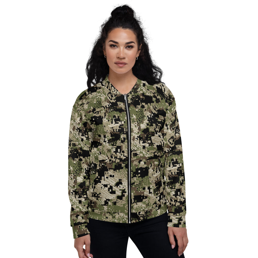 Kenai Hunting Temperate CAMO Unisex Bomber Jacket