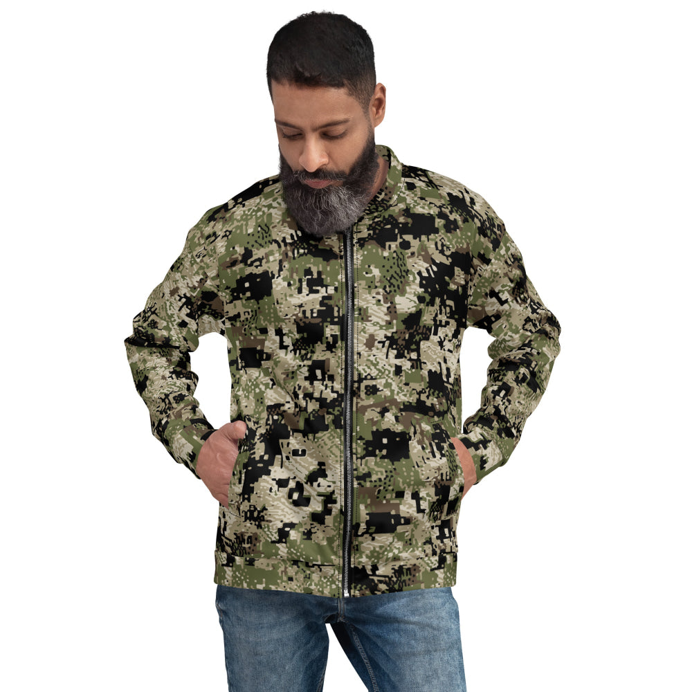 Kenai Hunting Temperate CAMO Unisex Bomber Jacket