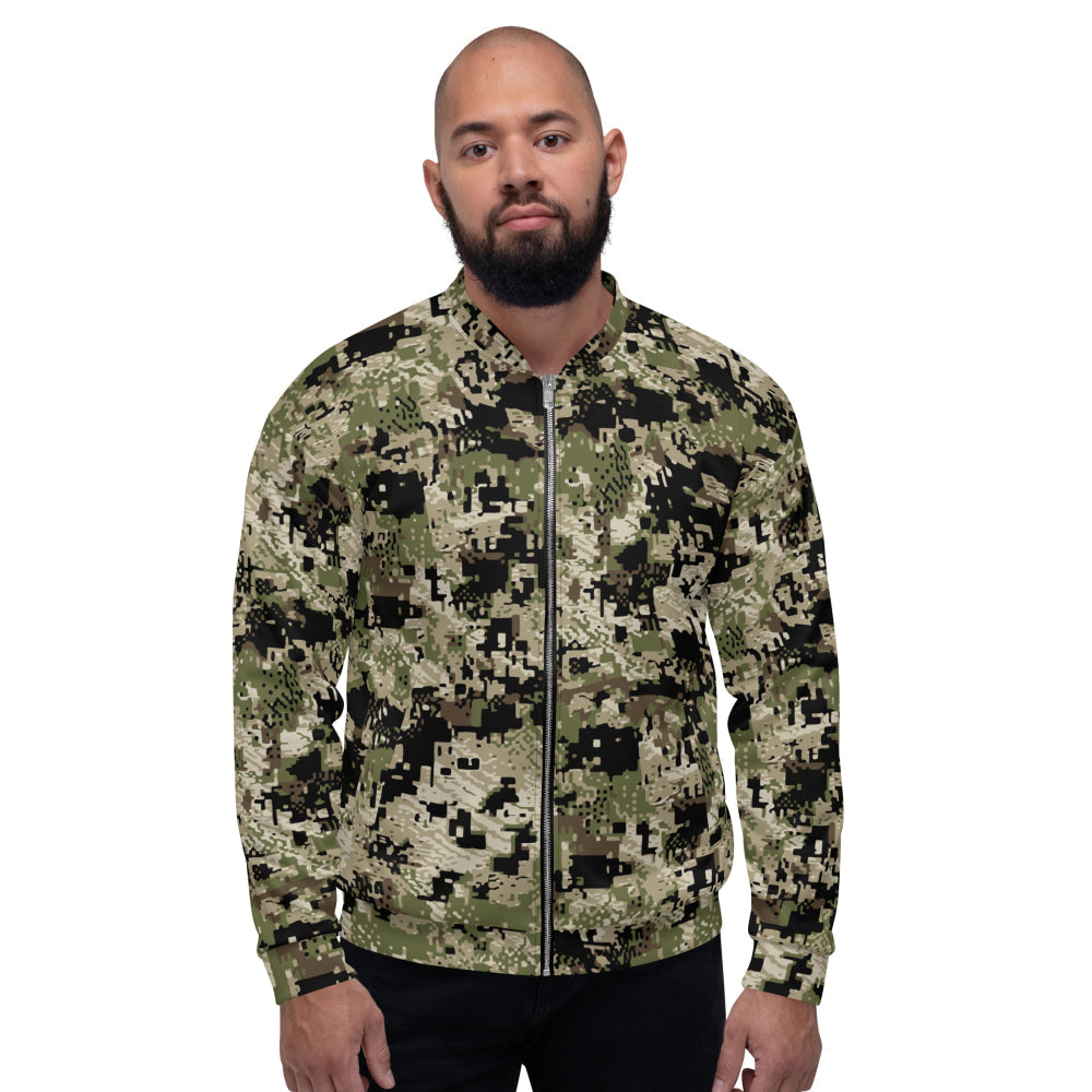 Kenai Hunting Temperate CAMO Unisex Bomber Jacket