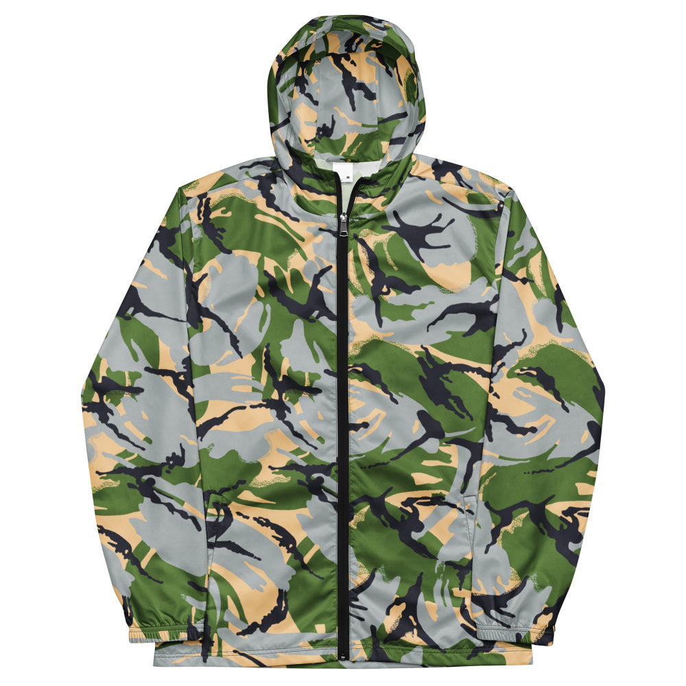 Kenyan Air Force DPM Green CAMO Men’s windbreaker - Mens Windbreaker