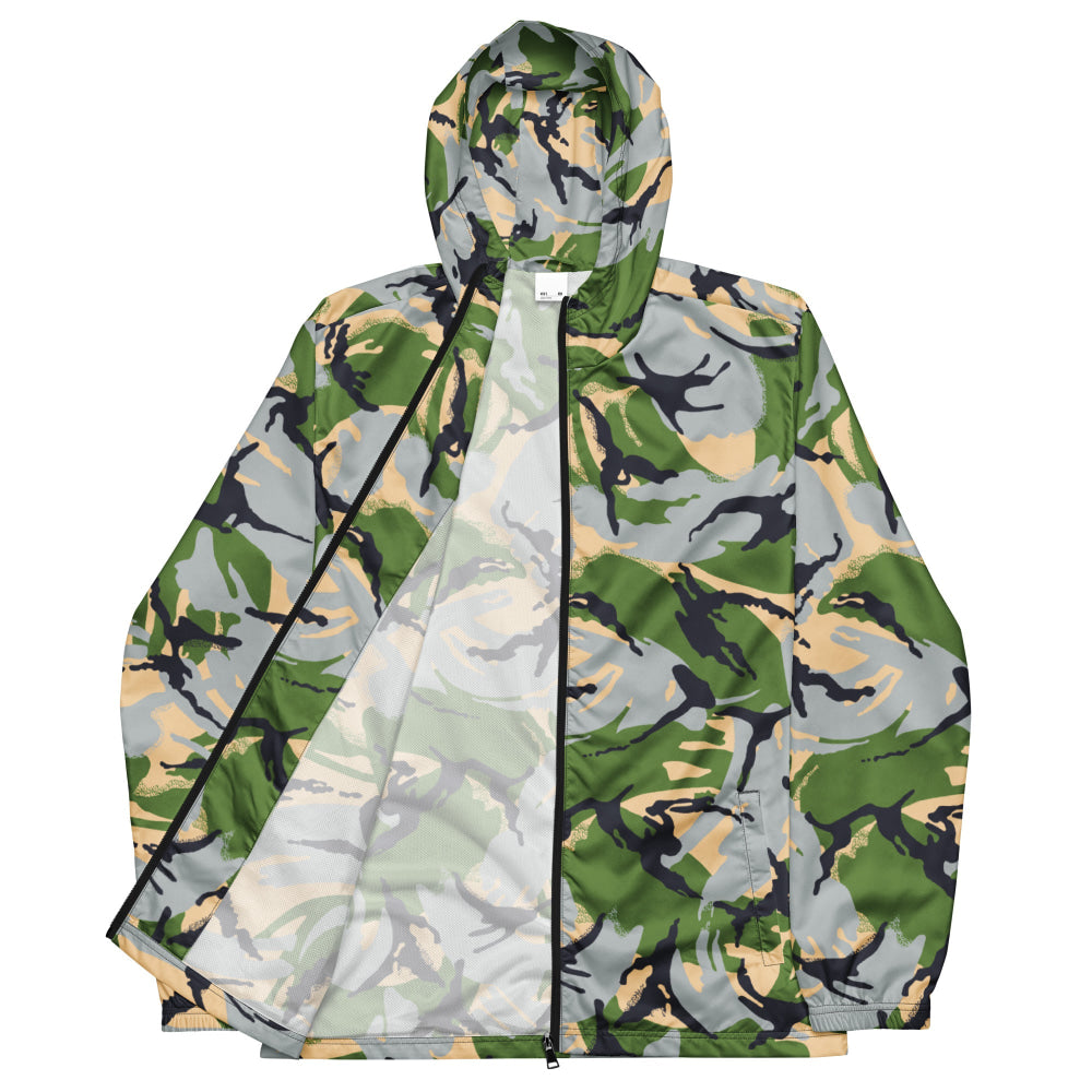 Kenyan Air Force DPM Green CAMO Men’s windbreaker - Mens Windbreaker