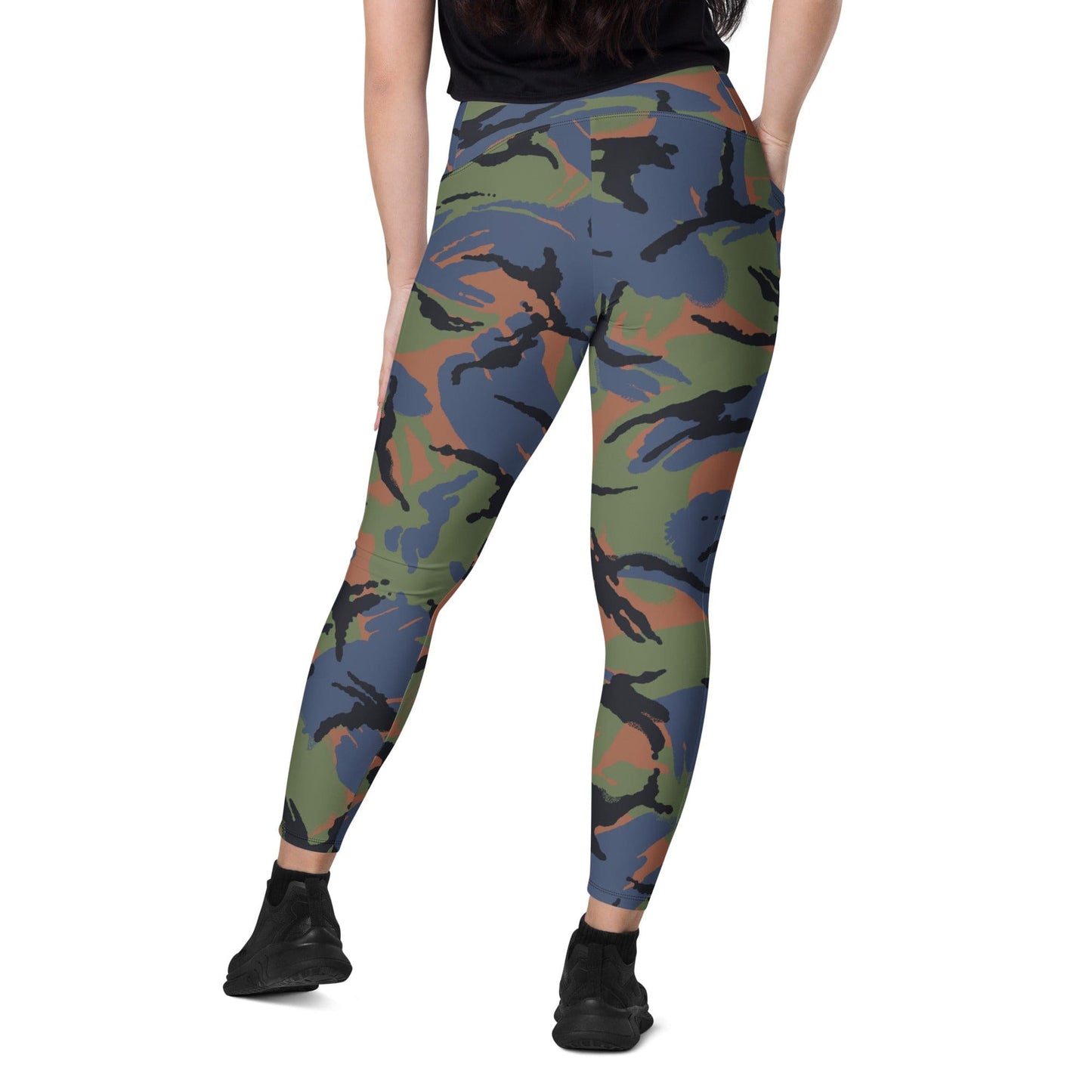 Kenyan Air Force DPM CAMO Leggings with pockets - Womens With Pockets