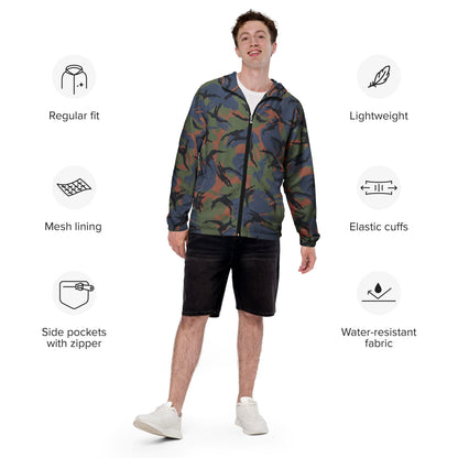 Kenyan Air Force DPM CAMO Men’s windbreaker - Mens Windbreaker