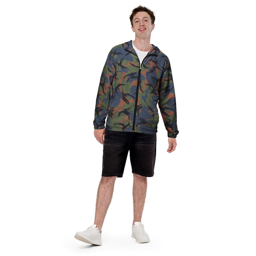 Kenyan Air Force DPM CAMO Men’s windbreaker - Mens Windbreaker