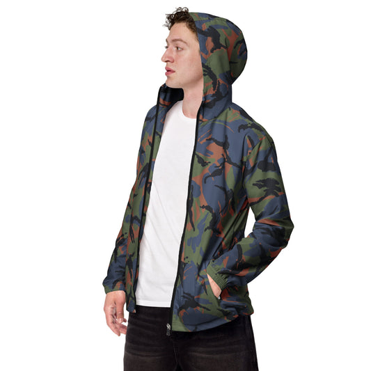 Kenyan Air Force DPM CAMO Men’s windbreaker - XS - Mens Windbreaker