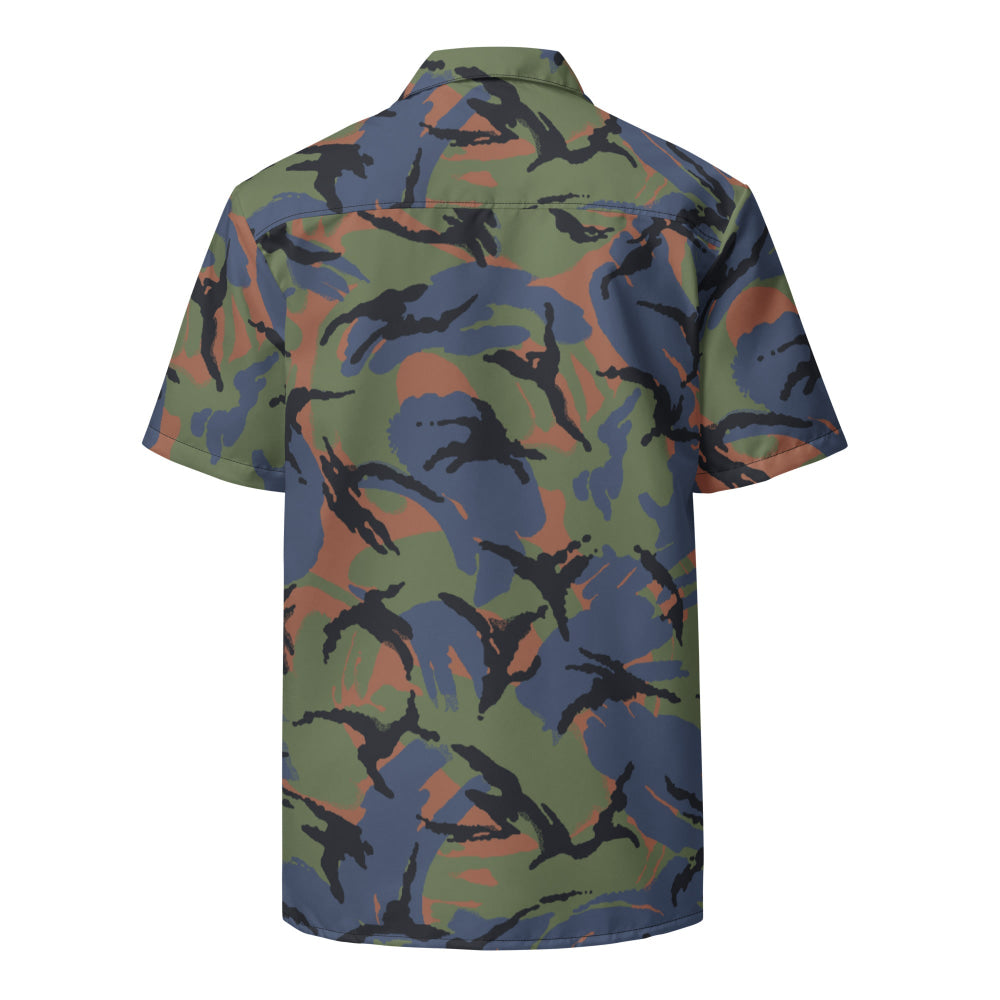 Kenyan Air Force DPM CAMO Unisex button shirt - Button Shirt