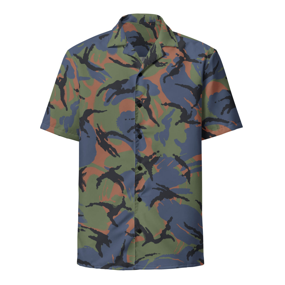 Kenyan Air Force DPM CAMO Unisex button shirt - Button Shirt