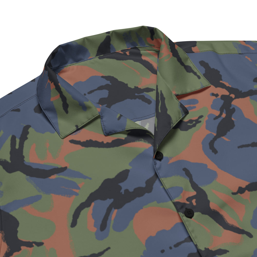 Kenyan Air Force DPM CAMO Unisex button shirt - Button Shirt